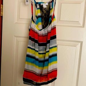 Tank Top, Sheer, Size Small